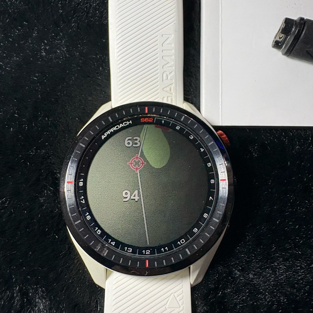 Garmin Approach S62 Black and White Smartwatch